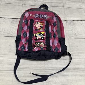 2001 Cartoon Network Powerpuff Girls Backpack Bag